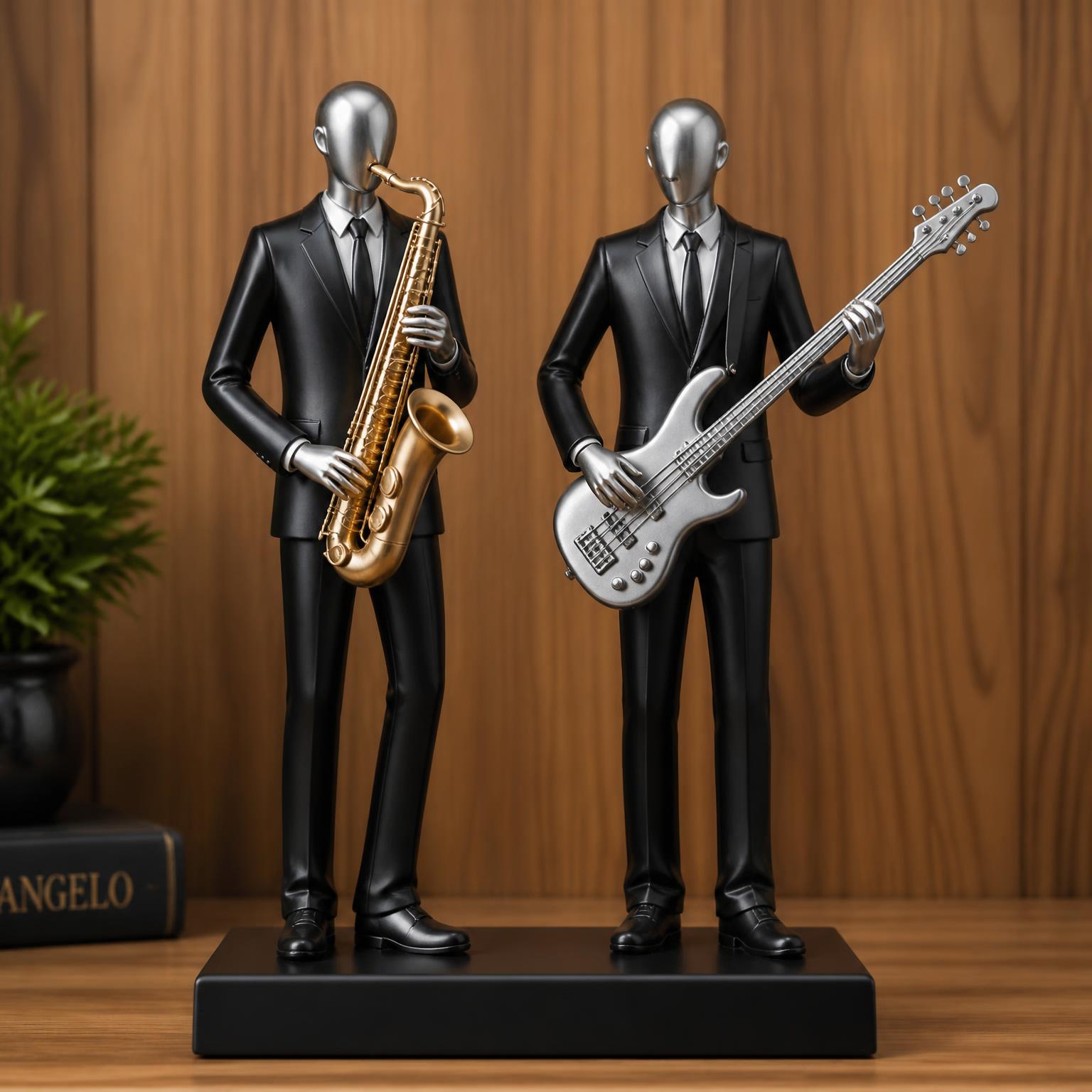 Back Man Figurines